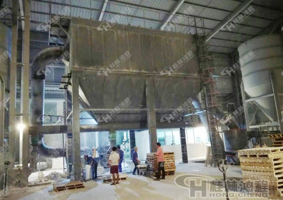 HCH1395超細(xì)滑石粉生產(chǎn)設(shè)備，滑石磨粉機(jī)，桂林鴻程環(huán)輥磨