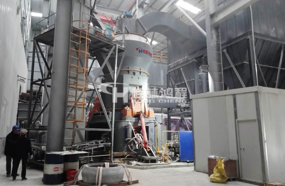 造紙?zhí)妓徕}生產(chǎn)工藝設(shè)備HLMX超細(xì)立磨HLMX超細(xì)立式磨粉機制粉機